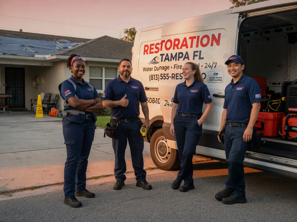 Water Damage Restoration company in Lewiston Woodville, NC